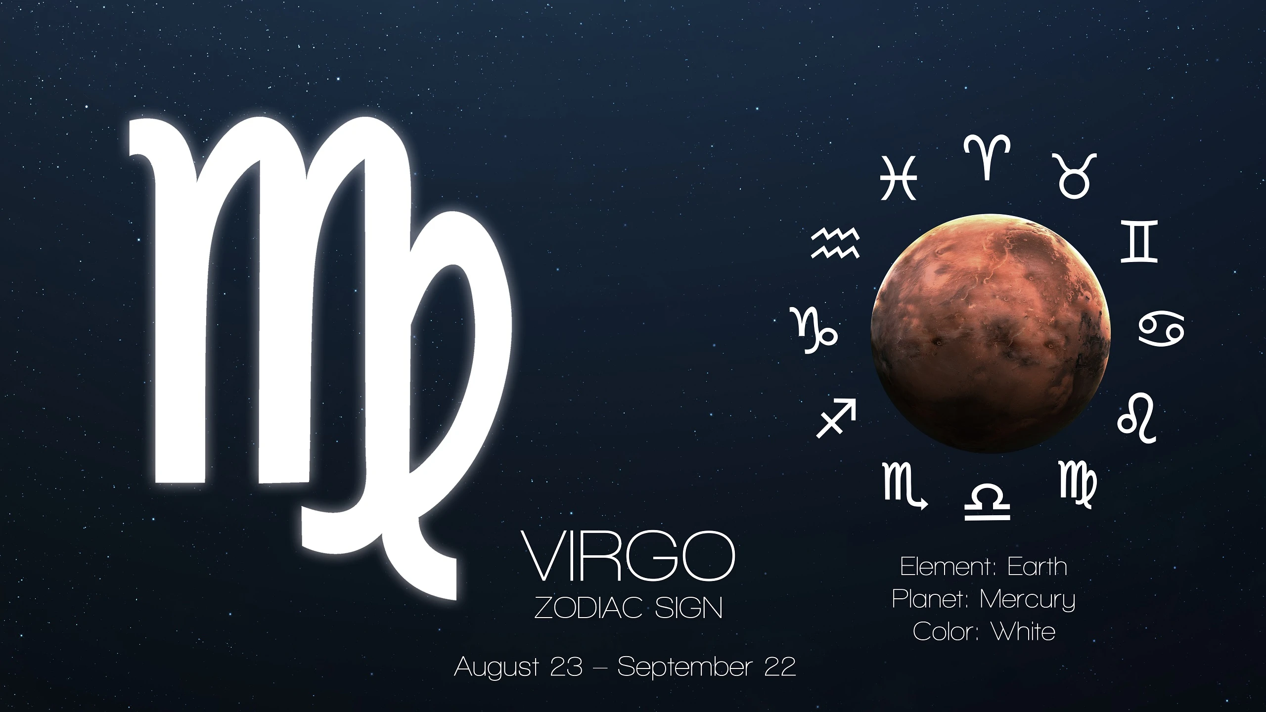 Virgo zodiac sign facts and stats