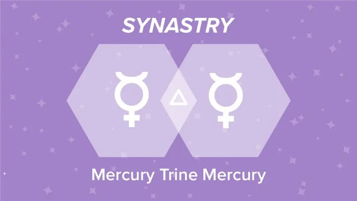 Mercury Trine Mercury Synastry