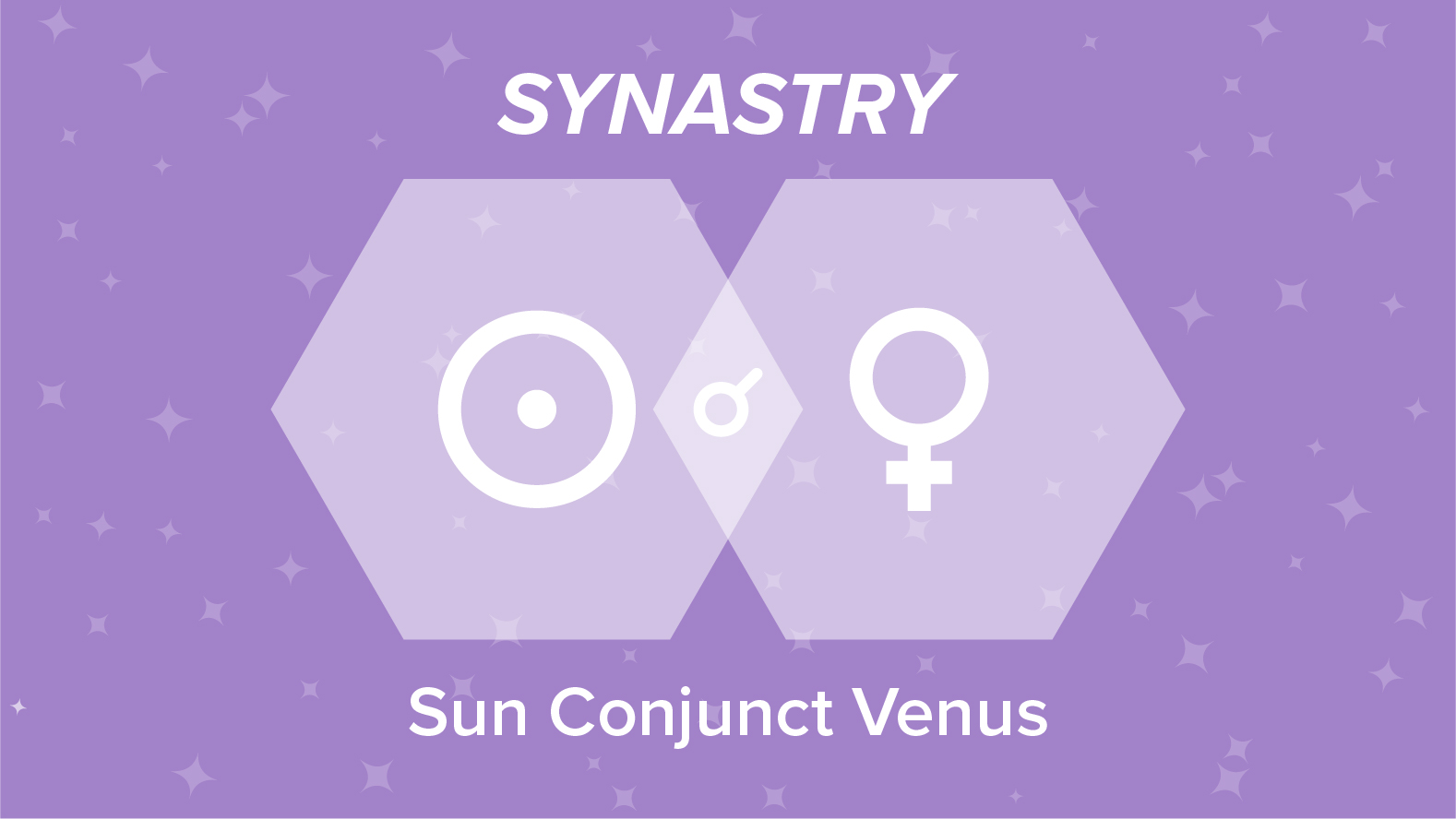 Sun Conjunct Venus Synastry: Relationships and Friendships Explained