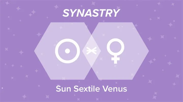 Sun Sextile Venus Synastry: Relationships and Friendships Explained