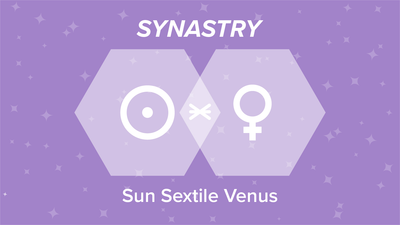 Sun Sextile Venus Synastry: Relationships and Friendships Explained