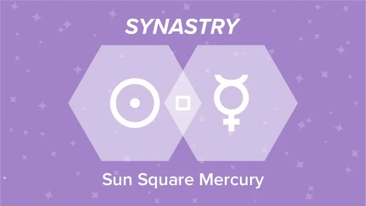 Sun Square Mercury Synastry