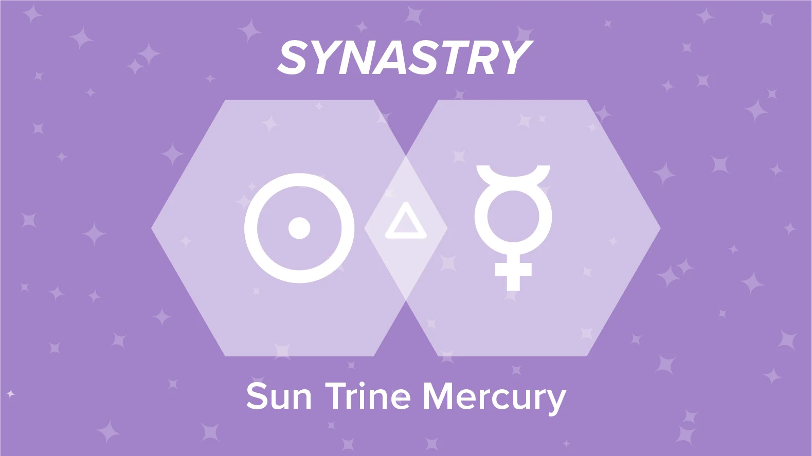 Sun Trine Mercury Synastry: Relationships and Friendships Explained