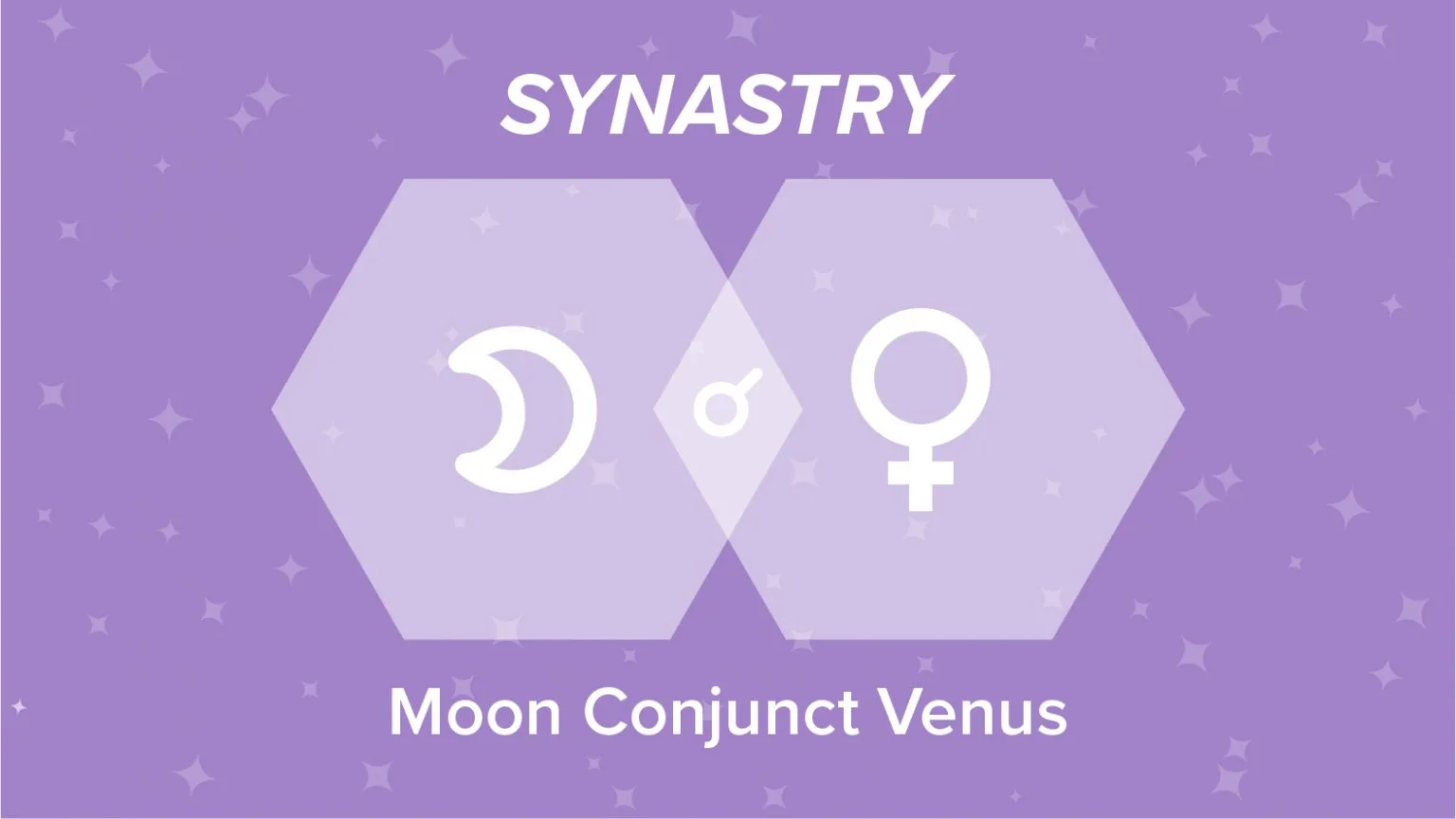 Moon Conjunct Venus Synastry: Relationships and Friendships Explained