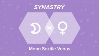 Moon Sextile Venus Synastry: Relationships and Friendships Explained