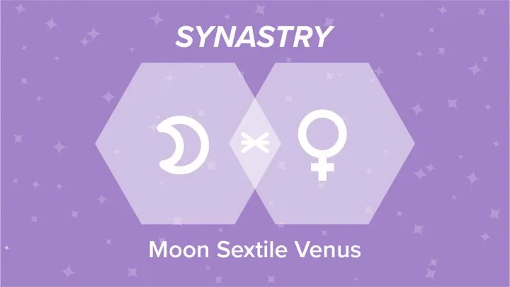 Moon Sextile Venus Synastry