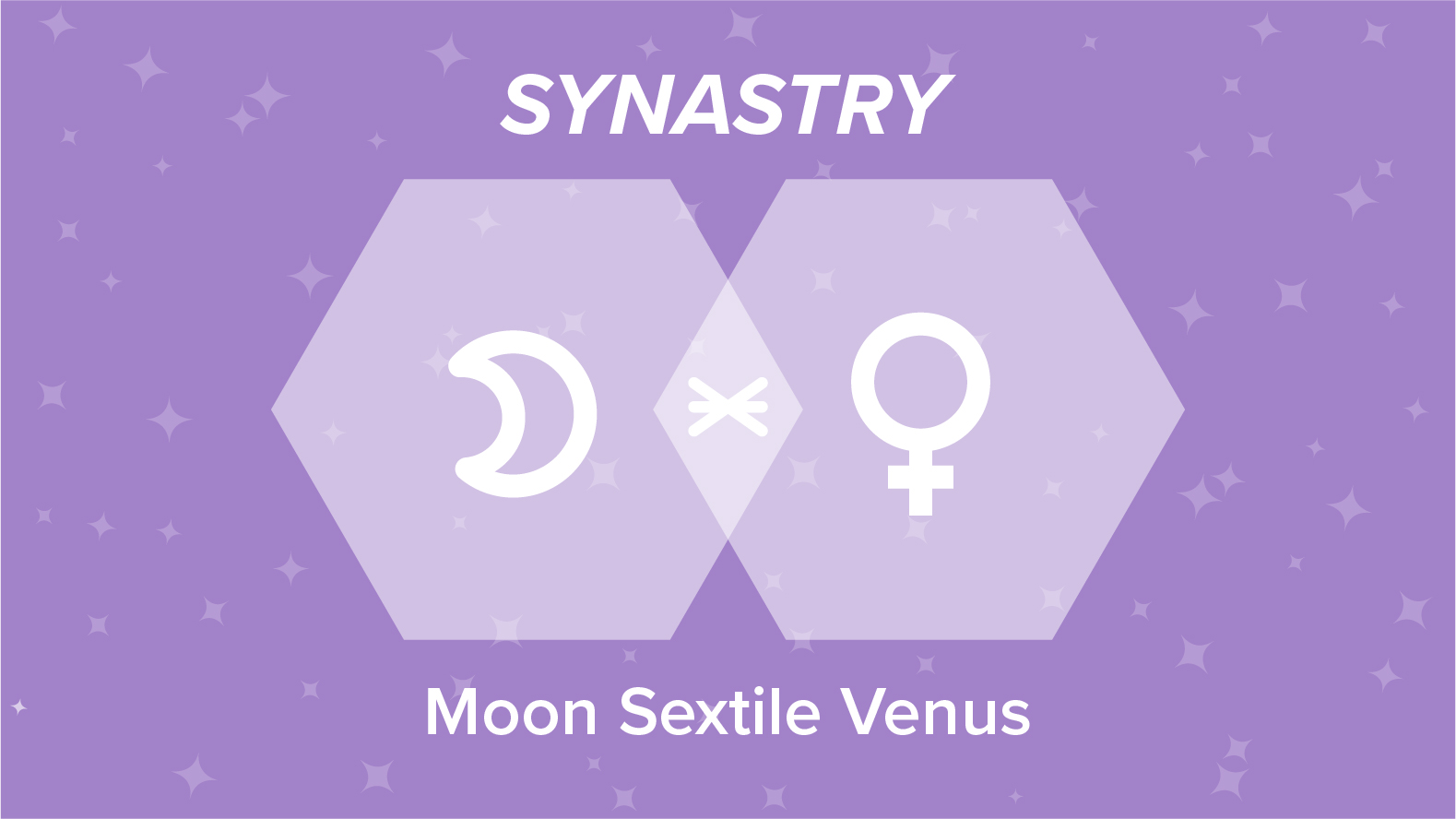 Moon Sextile Venus Synastry: Relationships and Friendships Explained