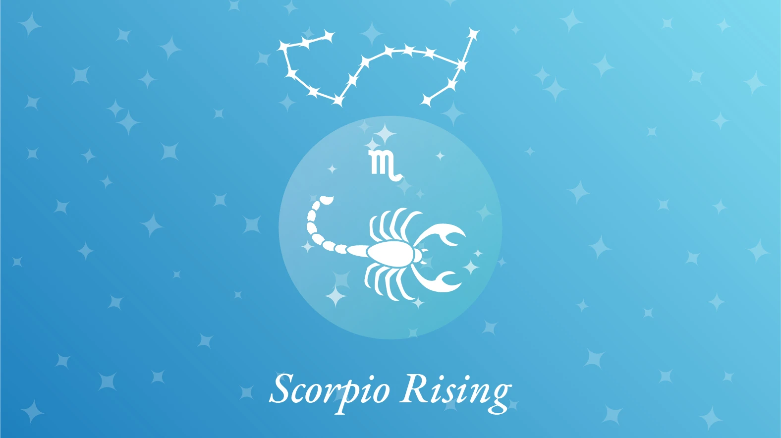 Scorpio Rising Sign Constellation