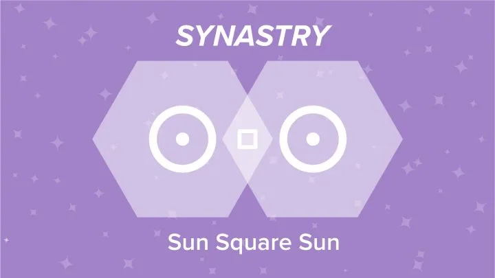Sun Square Sun Synastry