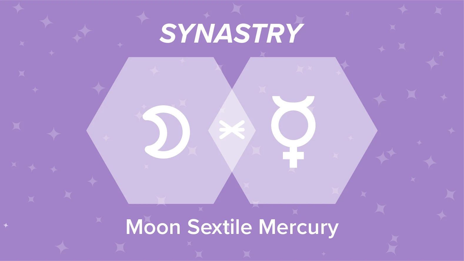 Moon Sextile Mercury Synastry