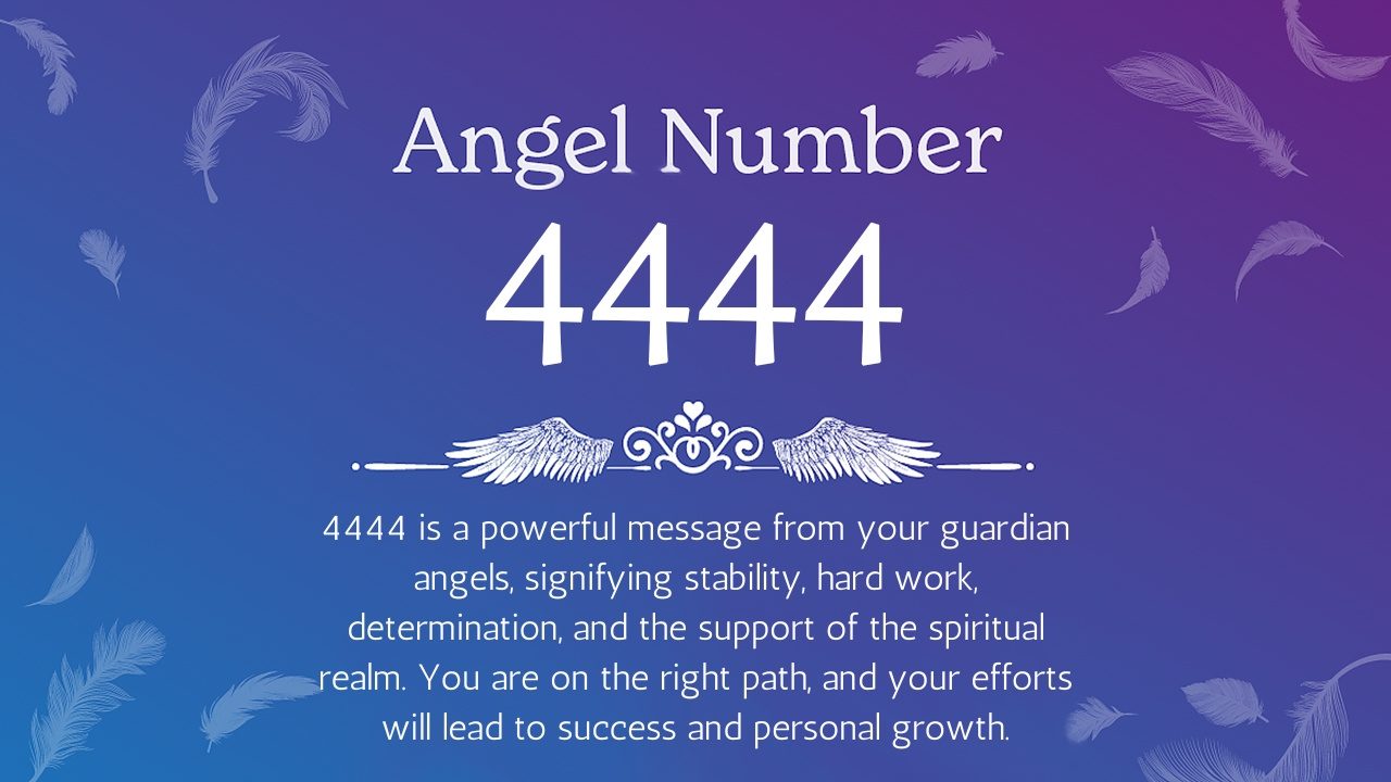 Angel Number 4444 Meaning, Symbolism, and How to Connect