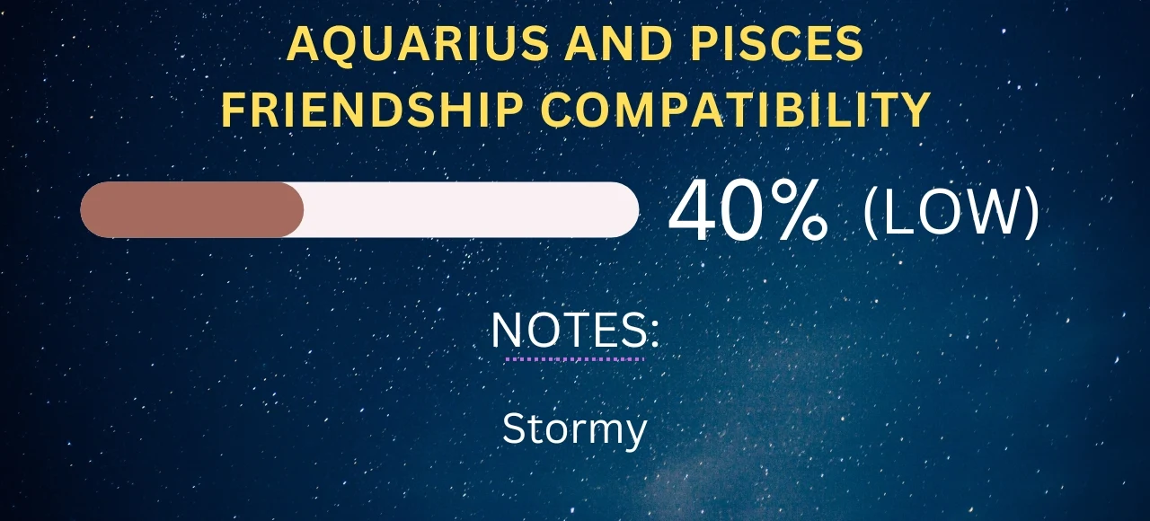 Aquarius and Pisces Friendship Compatibility