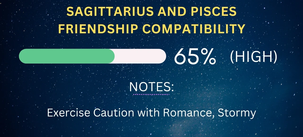 Sagittarius and Pisces Friendship Compatibility