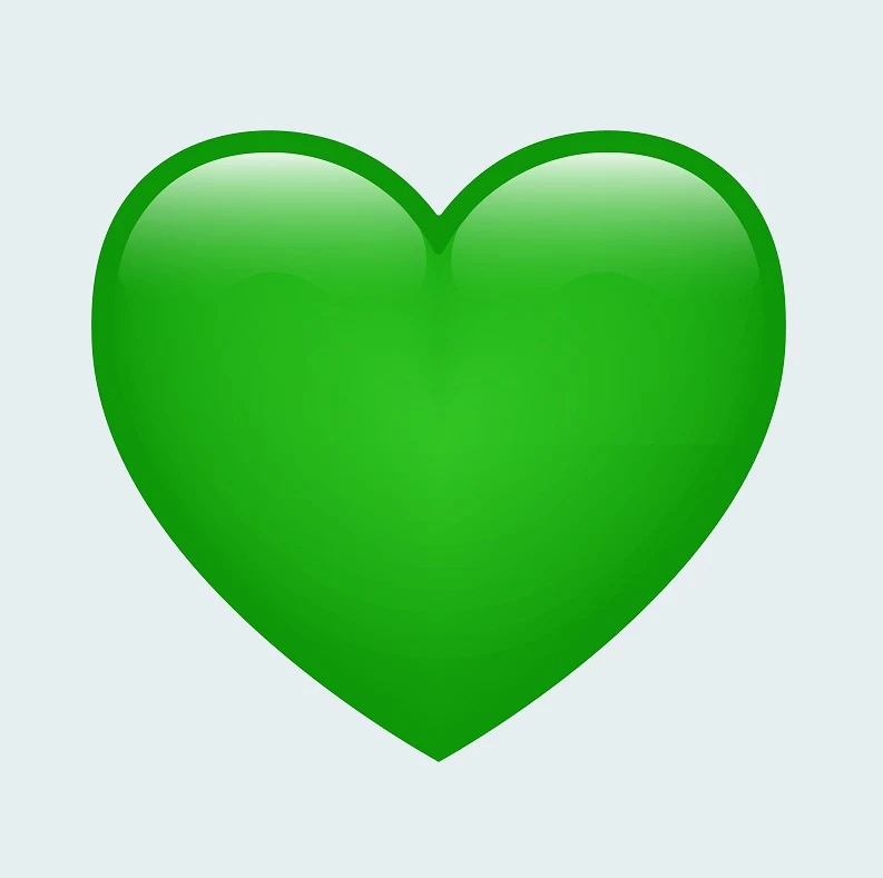 Green Heart Emoji