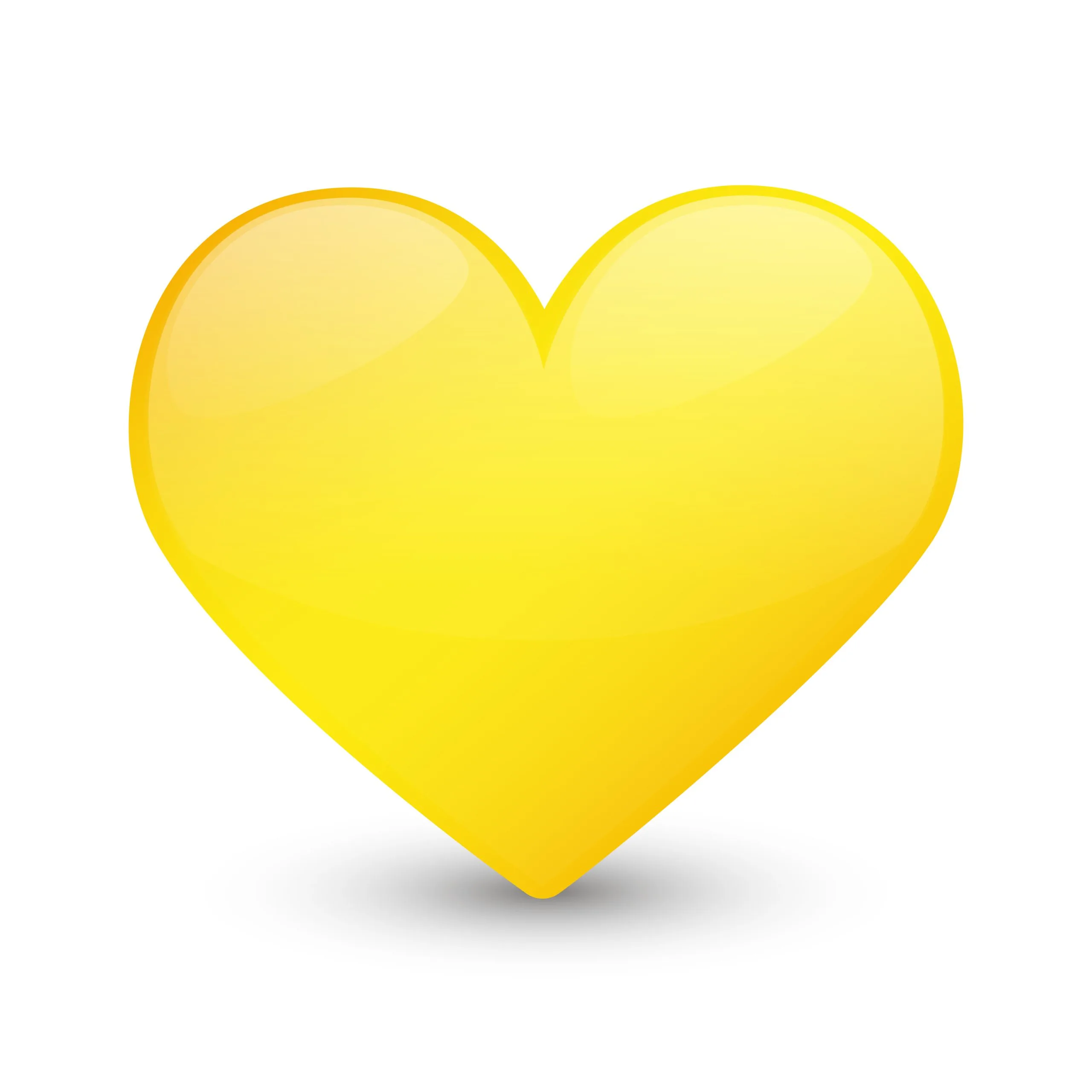 Yellow Heart Emoji